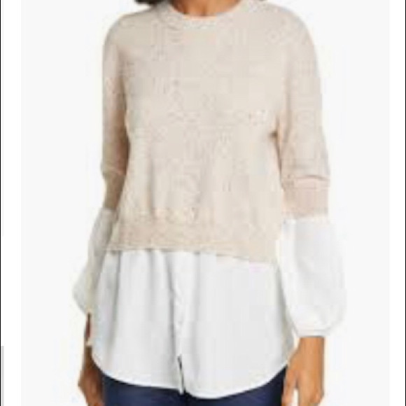Brochu Walker Ebele Layered Pullover S 